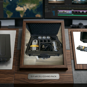 Used DJI Air 3S Fly More Combo with Hard Case – Batteries, Controller, ND Filters & Spare Propellers Included
