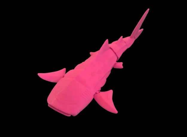 Flexi Whale Shark Articulated 3D Printed Fidget Toy